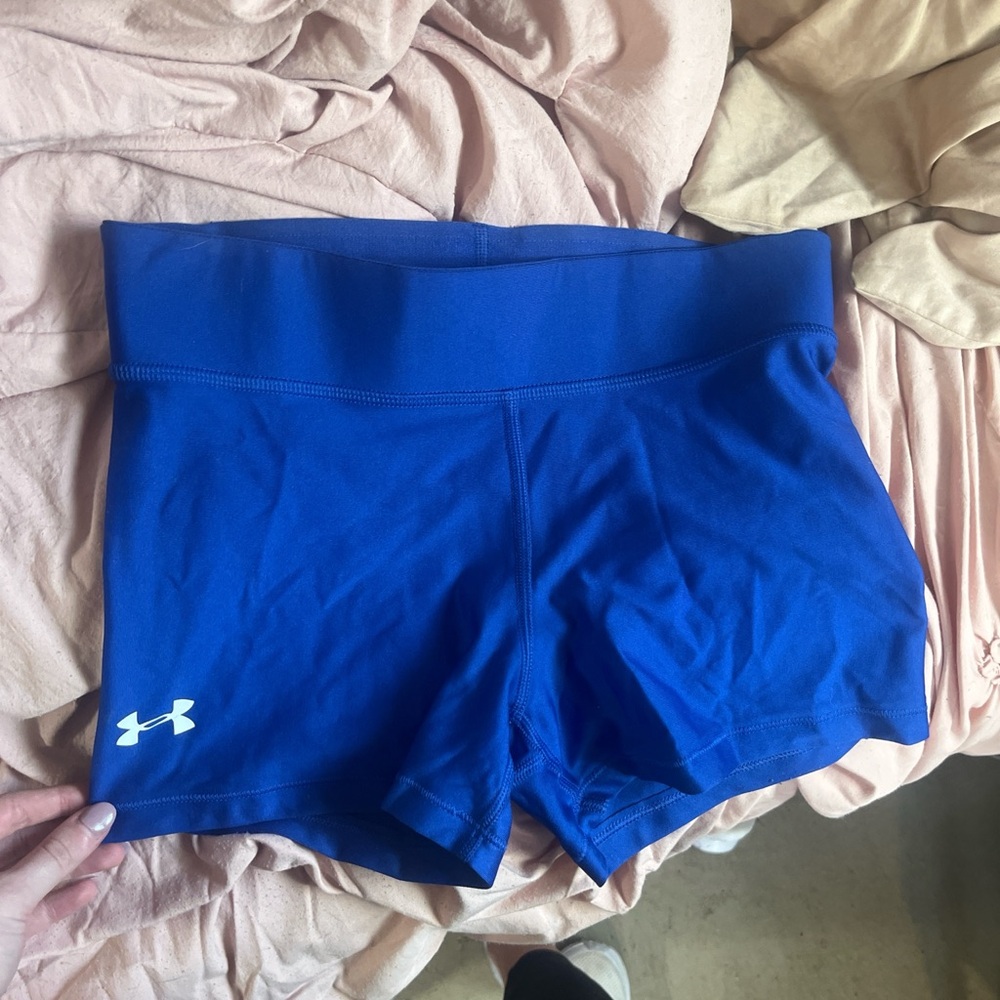 Under Armour Women's Vibrant Blue Athletic Shorts
